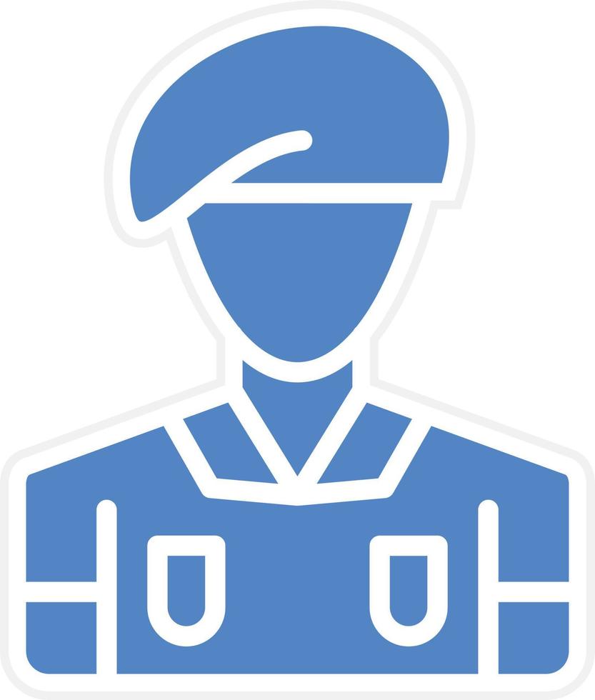 Heer Soldat Vektor Symbol Design