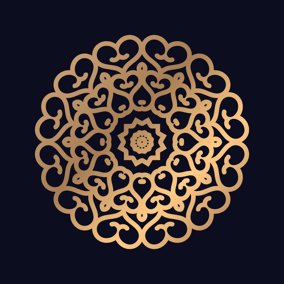 elegant Mandala Vektor Design Element Ornament Dekoration Mandala Design Hintergrund