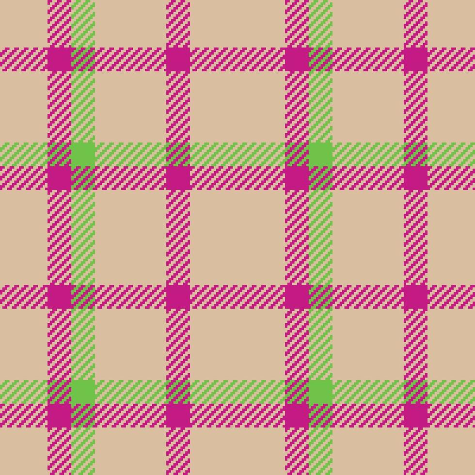 Hintergrund Tartan Vektor. Muster Plaid Textur. prüfen nahtlos Stoff Textil. vektor