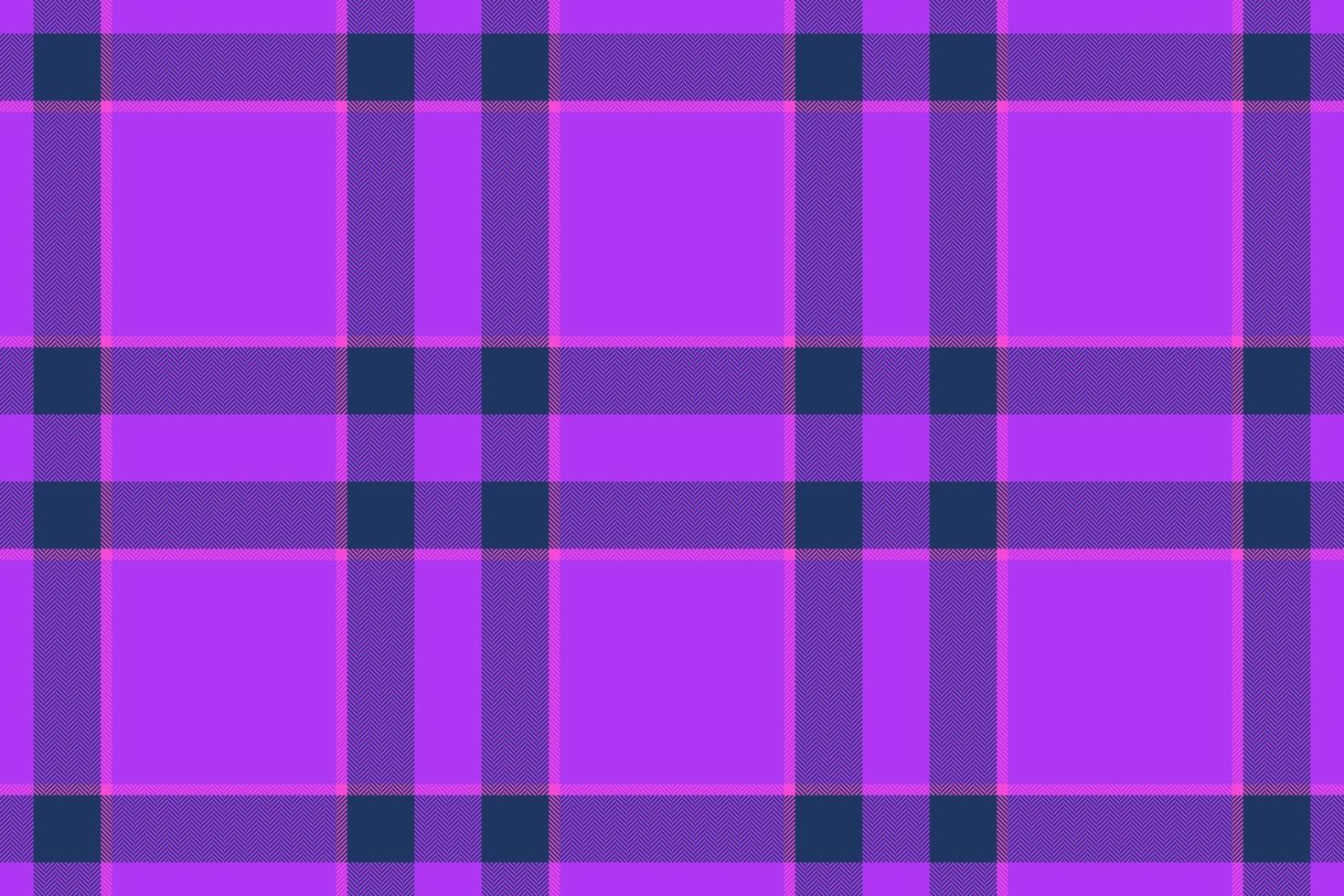 Hintergrund Vektor Stoff. Plaid Tartan Muster. prüfen nahtlos Textur Textil.