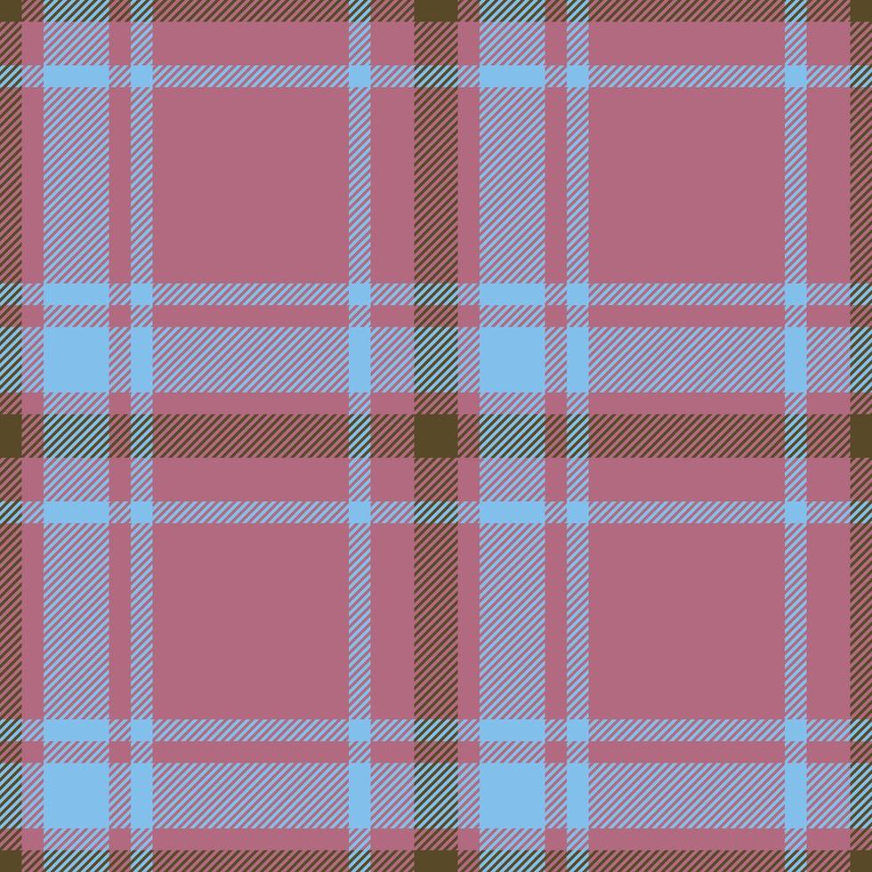 Textur nahtlos Textil. Hintergrund Muster Plaid. Stoff prüfen Tartan Vektor. vektor