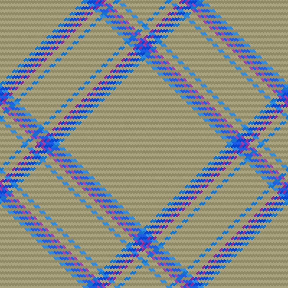 nahtlos Vektor Muster. Plaid Textur Stoff. Tartan prüfen Hintergrund Textil.