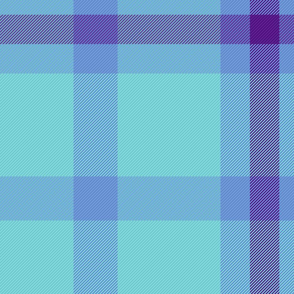 Stoff nahtlos überprüfen. Textur Tartan Plaid. Hintergrund Muster Vektor Textil.