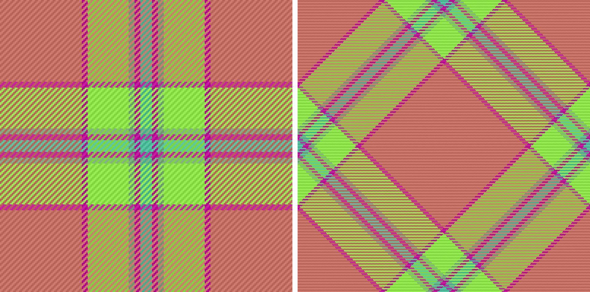 textil- tartan sömlös. pläd vektor bakgrund. mönster textur kolla upp tyg.