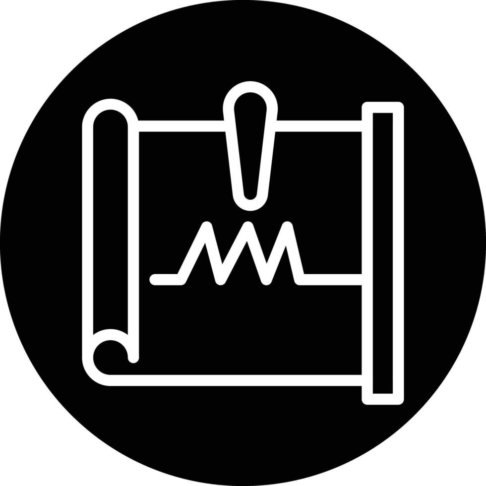 Seismograph Vektor Symbol Design