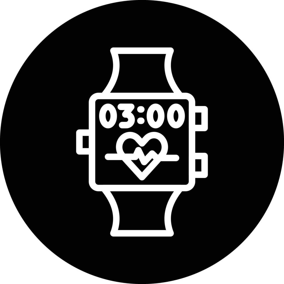 Smartwatch-Vektor-Icon-Design vektor