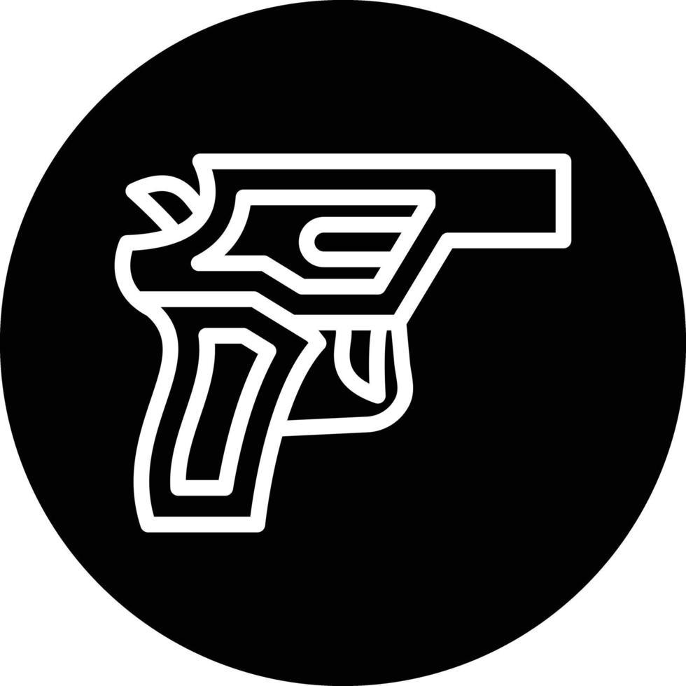 Revolver Vektor Symbol Design