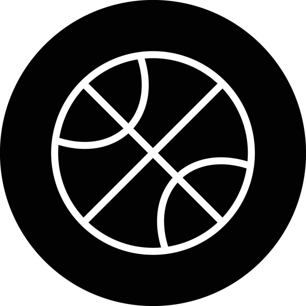 Basketball-Vektor-Icon-Design vektor