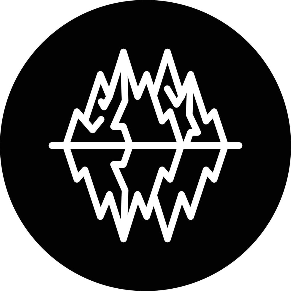 Gletscher Vektor Symbol Design