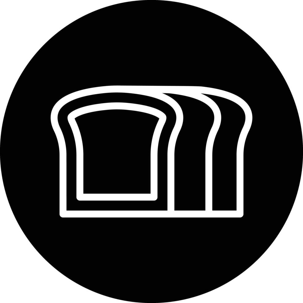 bröd vektor ikon design