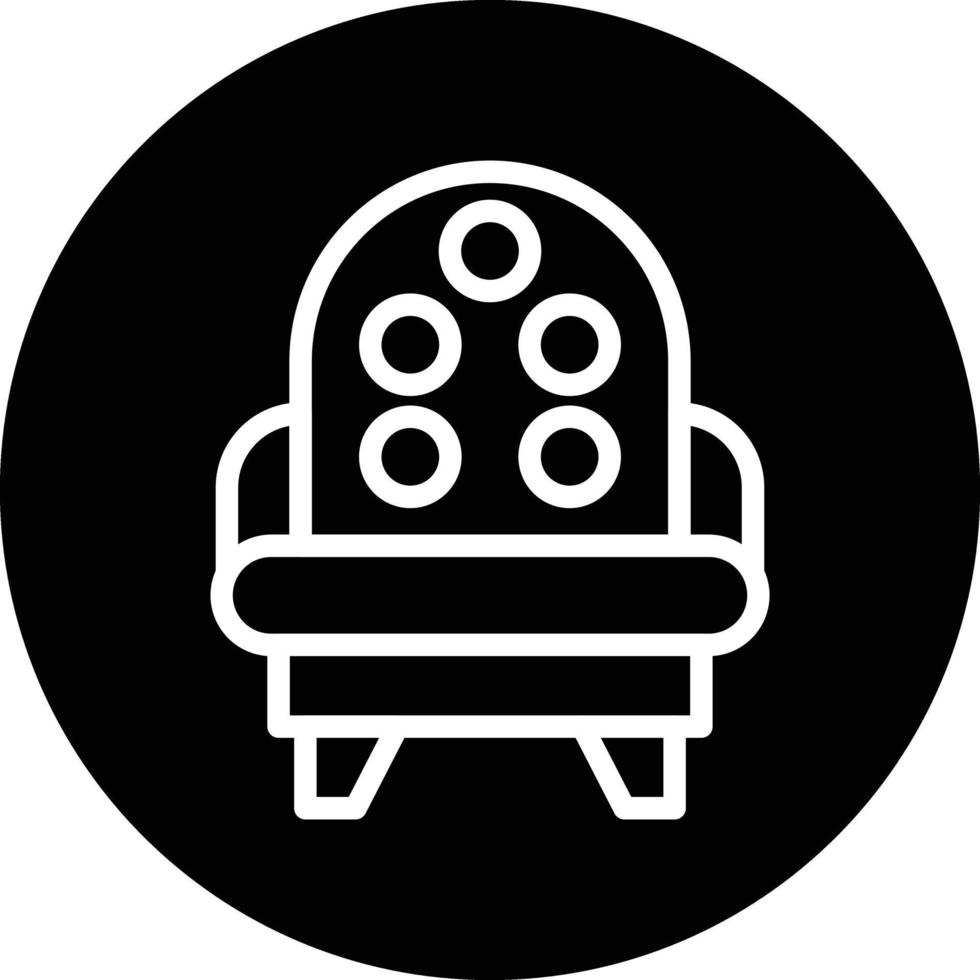 Kino Stühle Vektor Symbol Design