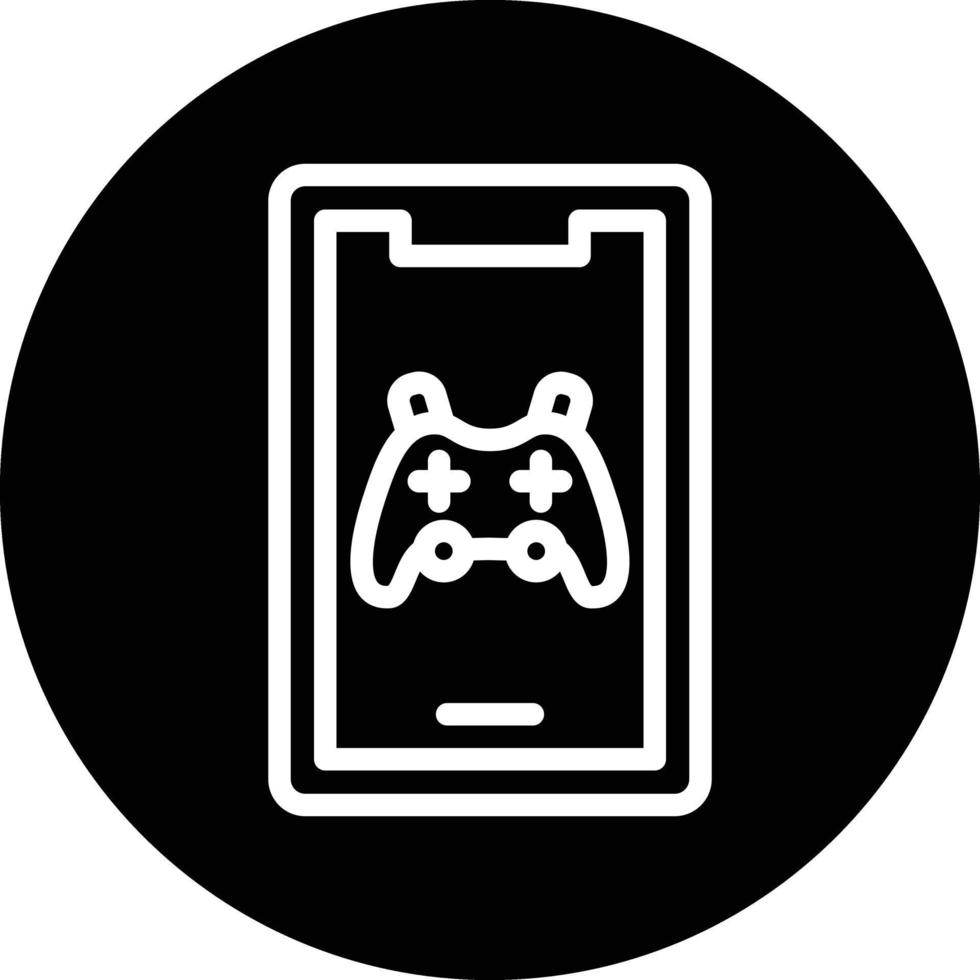 Handy, Mobiltelefon Spielen Vektor Symbol Design