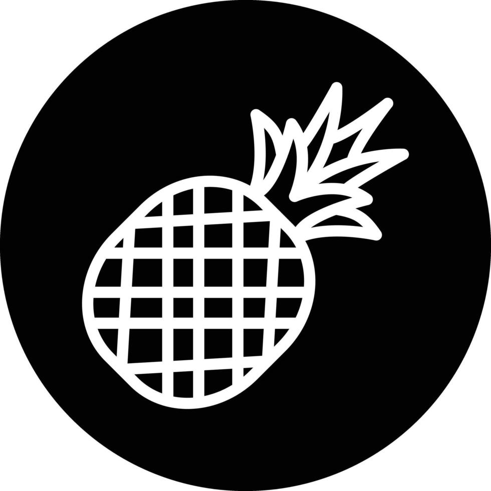 Ananas Vektor Symbol Design