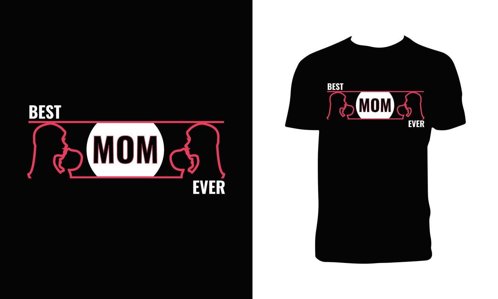 Mama Vektor t Hemd Design.