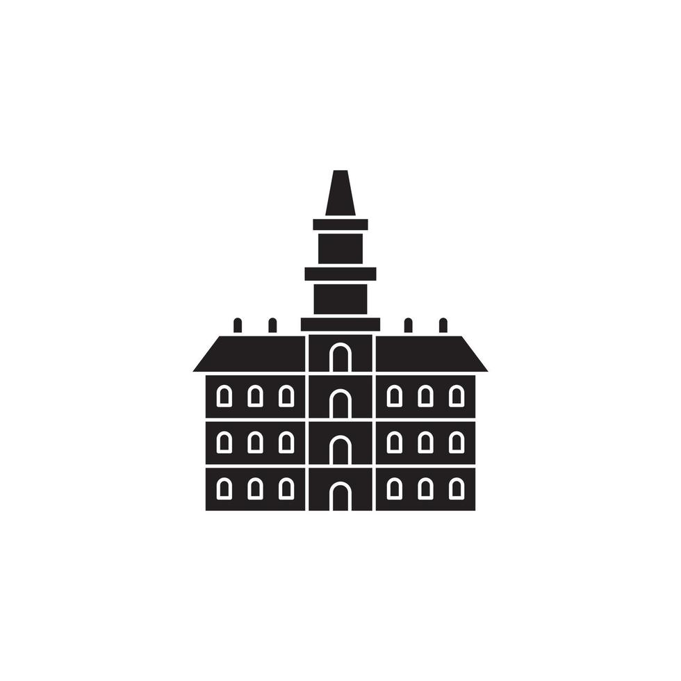 köpenhamn landmärken vektor för ikon hemsida, ui grundläggande, symbol, presentation