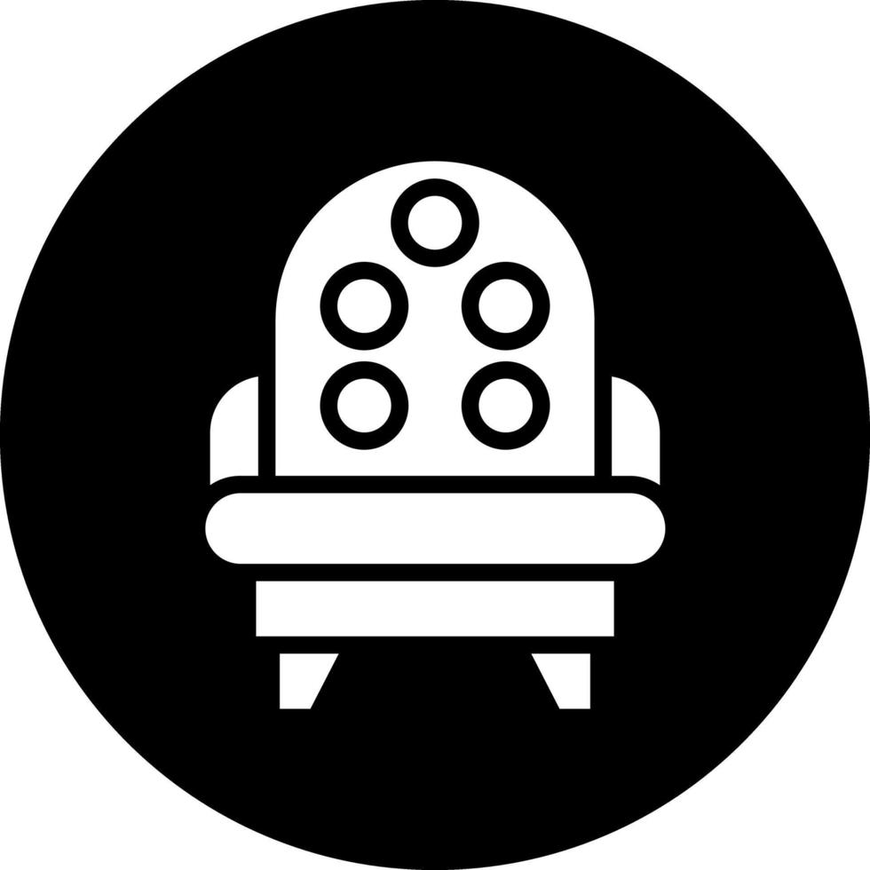 Kino Stühle Vektor Symbol Design