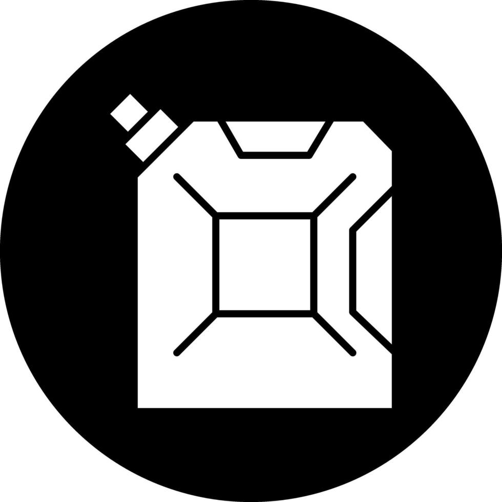 Treibstoff können Vektor Symbol Design