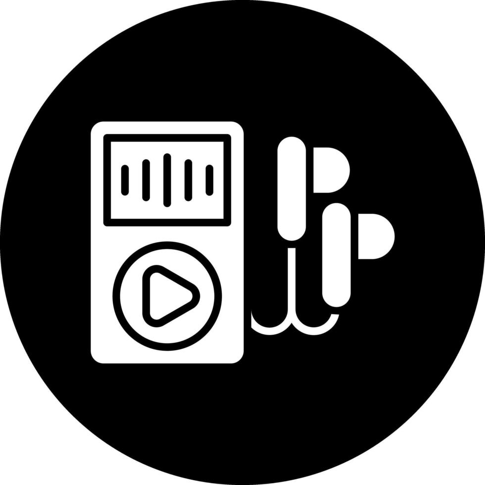 audio spelare vektor ikon design