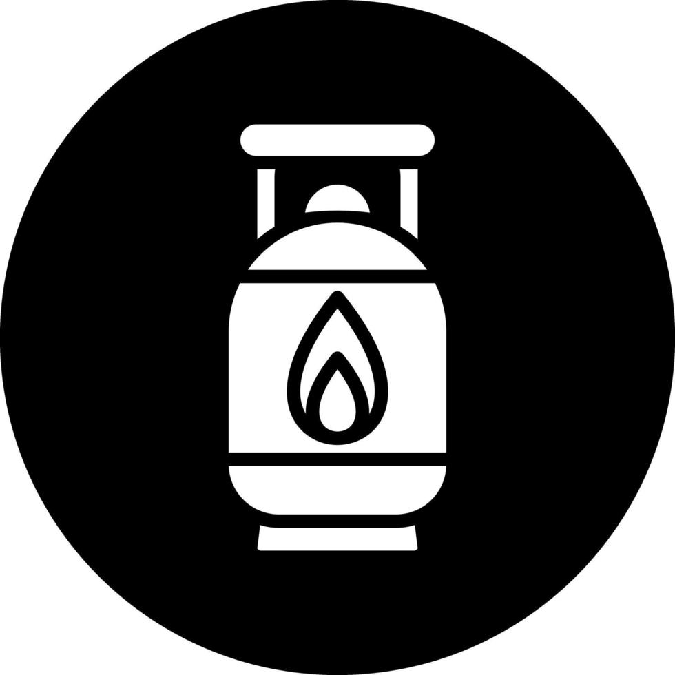 Gas Zylinder Vektor Symbol Design