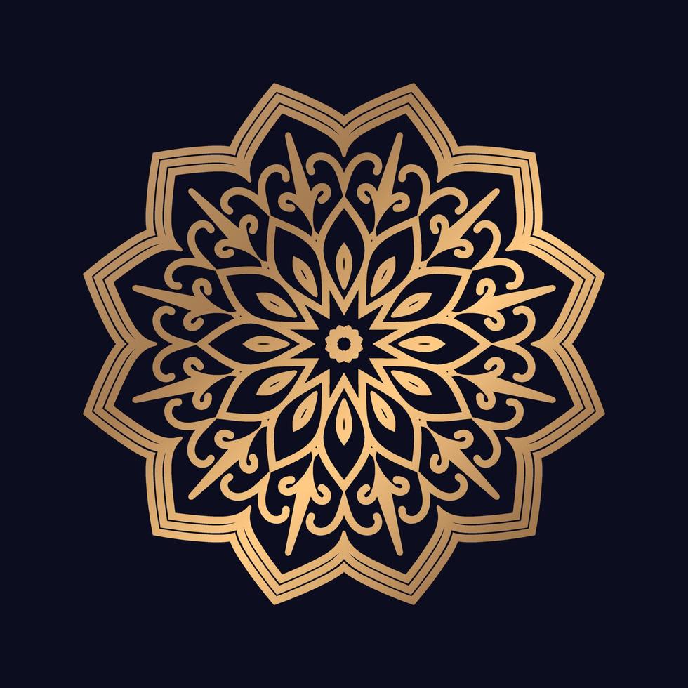 Mandala Design schön Mandala Mandala Kunst Design einfach Hintergrund vektor