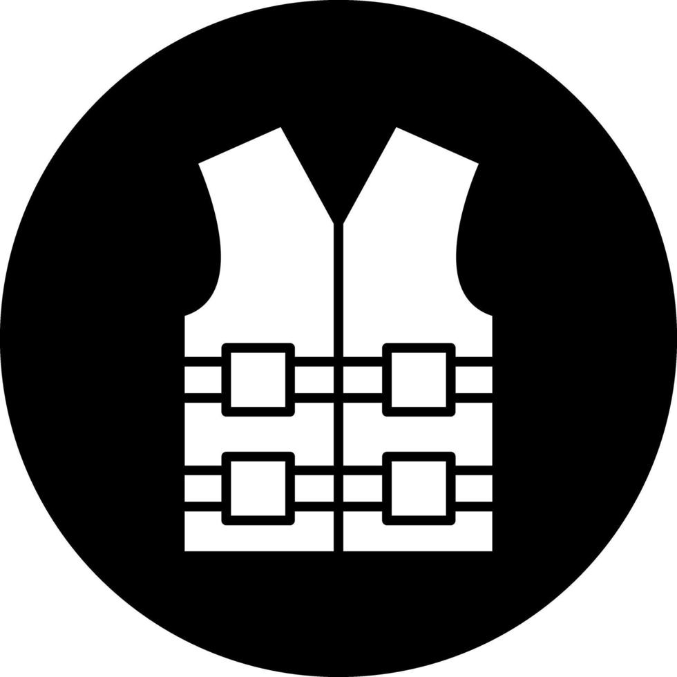Schwimmweste-Vektor-Icon-Design vektor