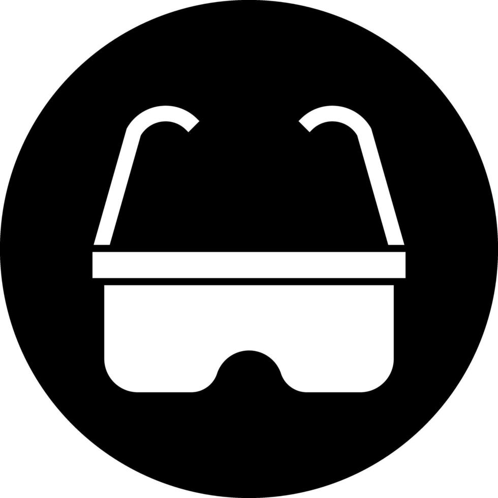 Sicherheit Brille Vektor Symbol Design