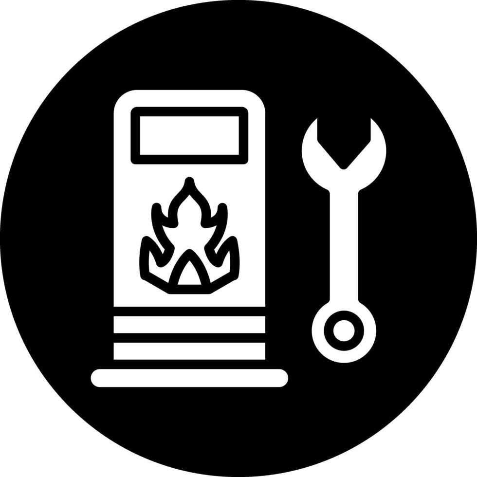 Reparatur-Vektor-Icon-Design vektor