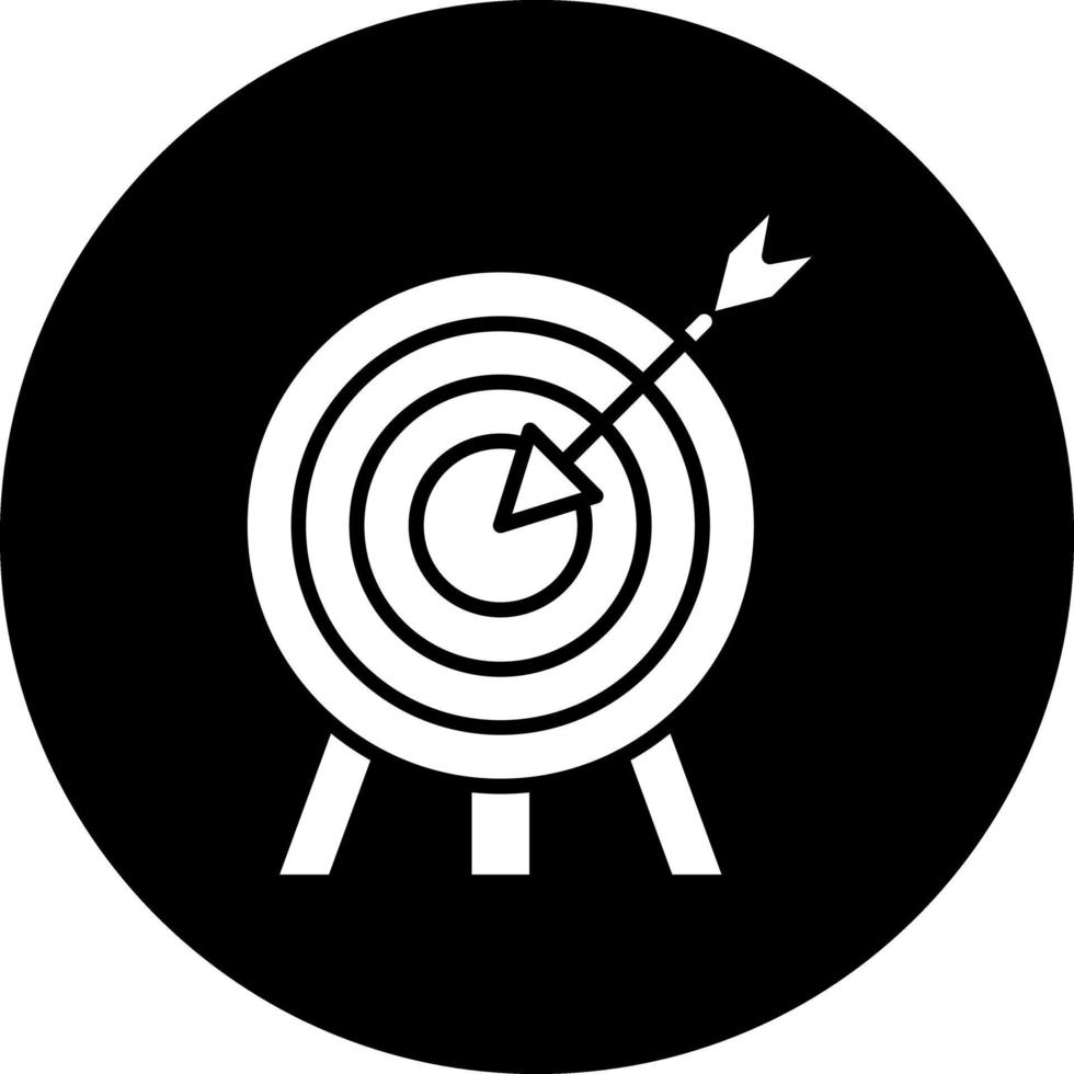 Zielvektor-Icon-Design vektor