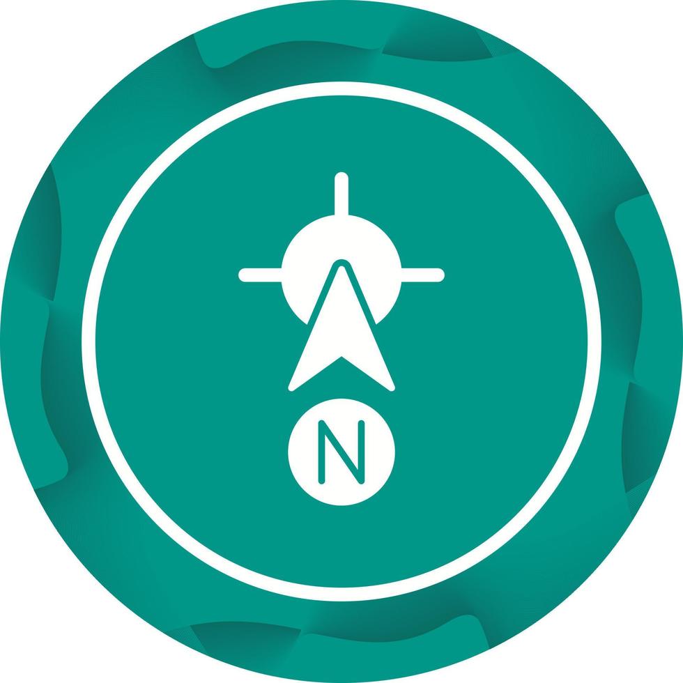 Nordvektorsymbol vektor