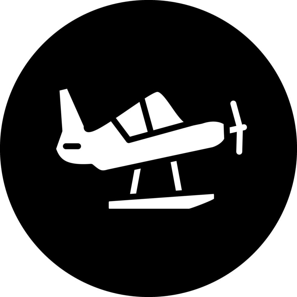sjöflygplan vektor ikon design