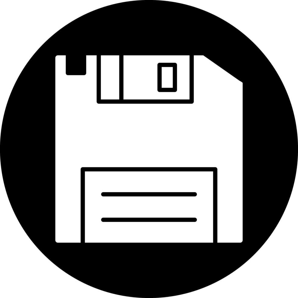 Diskette Platte Vektor Symbol Design