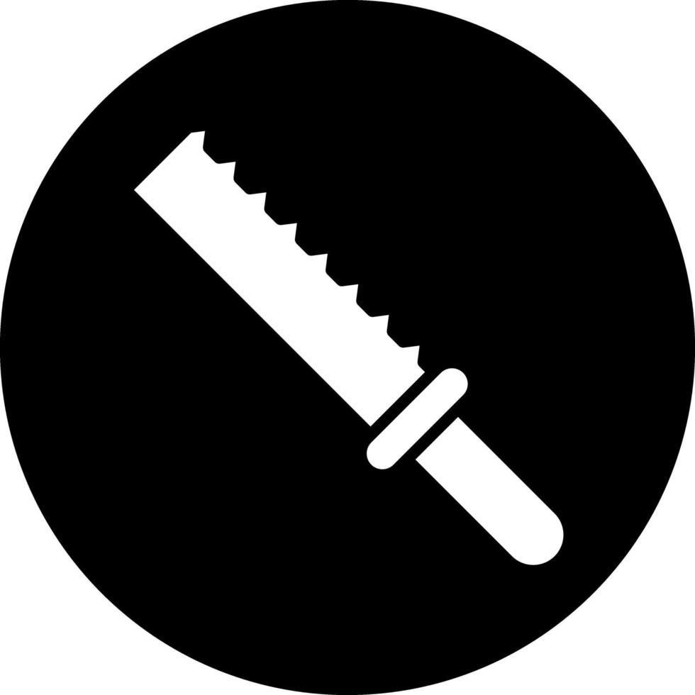 Brot Messer Vektor Symbol Design