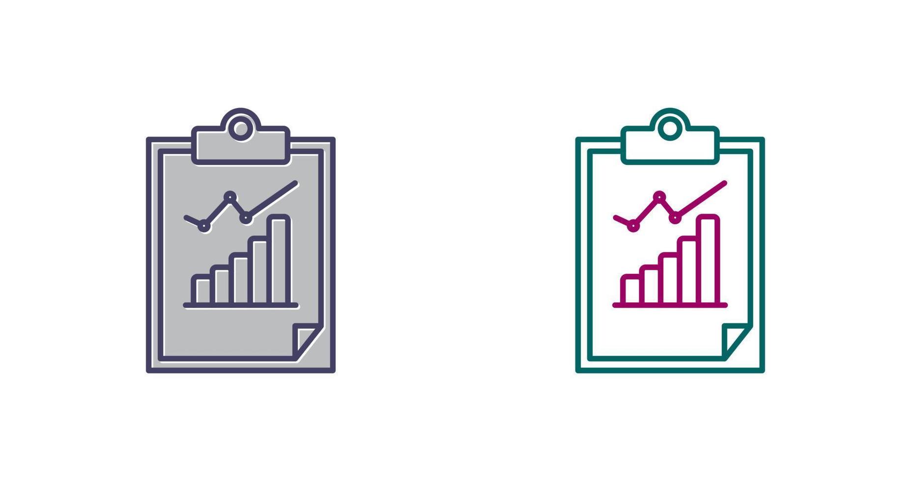 Graph einzigartig Vektor Symbol