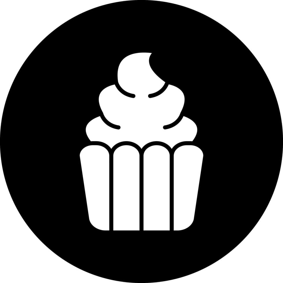 Cupcake-Vektor-Icon-Design vektor