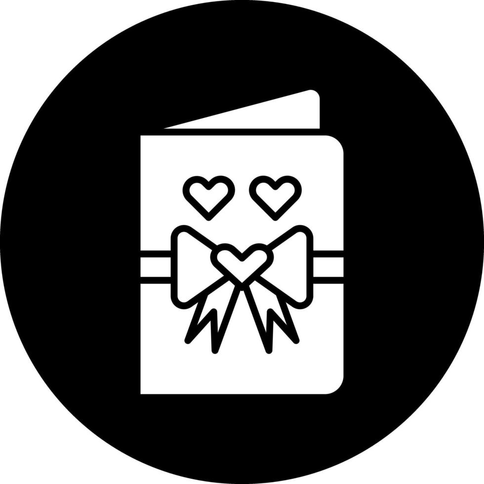 bröllop kort vektor ikon design
