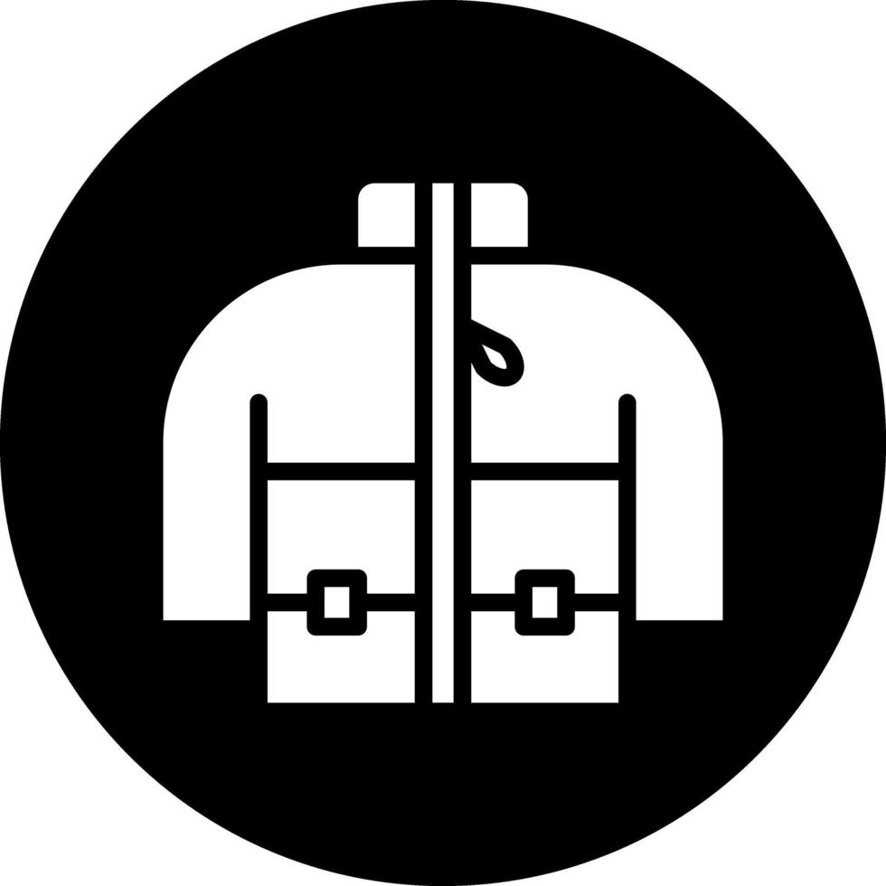 Feuerwehrmann Jacke Vektor Symbol Design