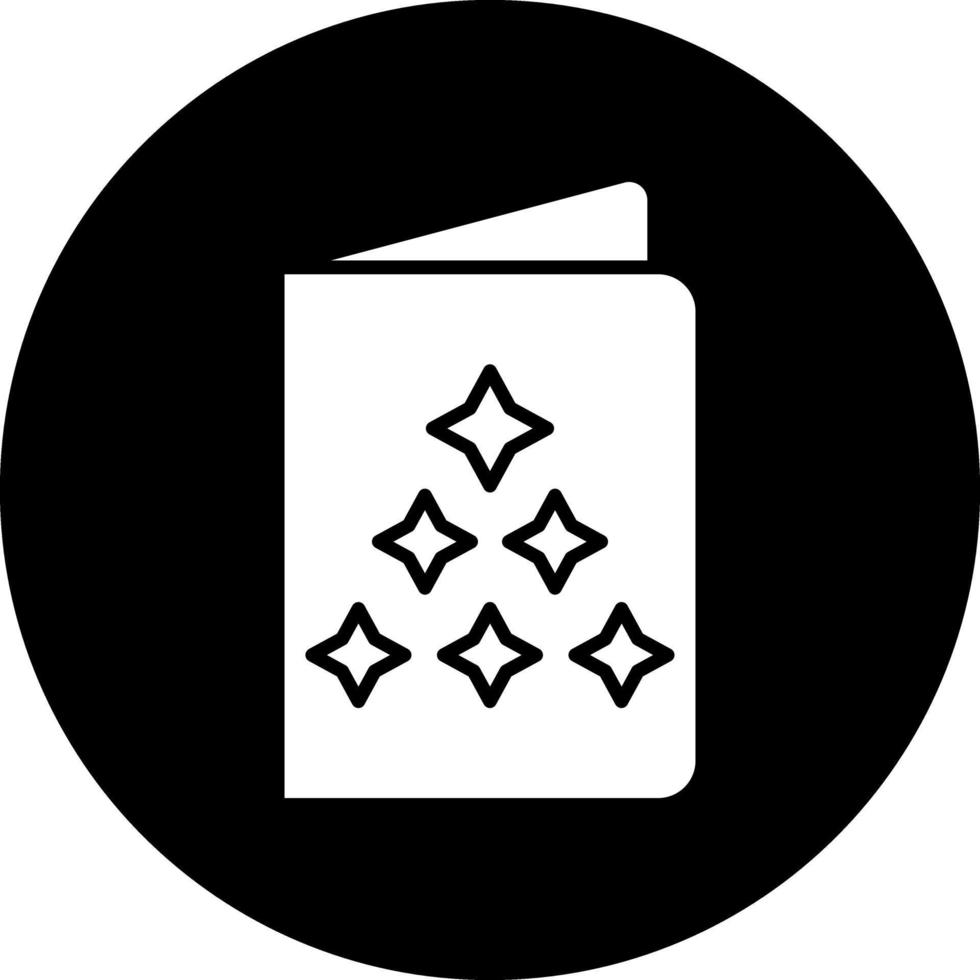 Grußkarten-Vektor-Icon-Design vektor