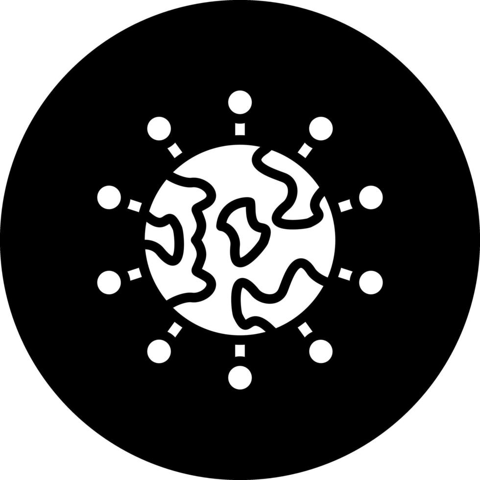 pandemi vektor ikon design