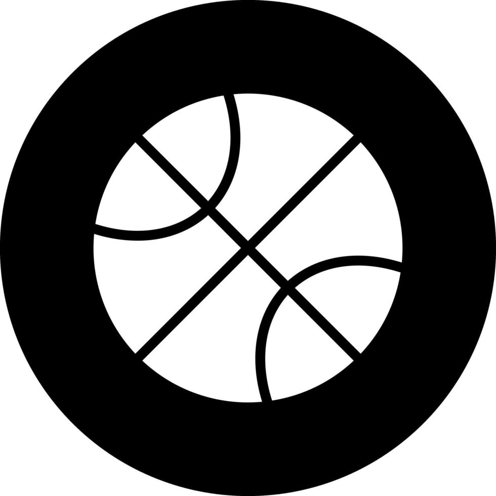 Basketball-Vektor-Icon-Design vektor