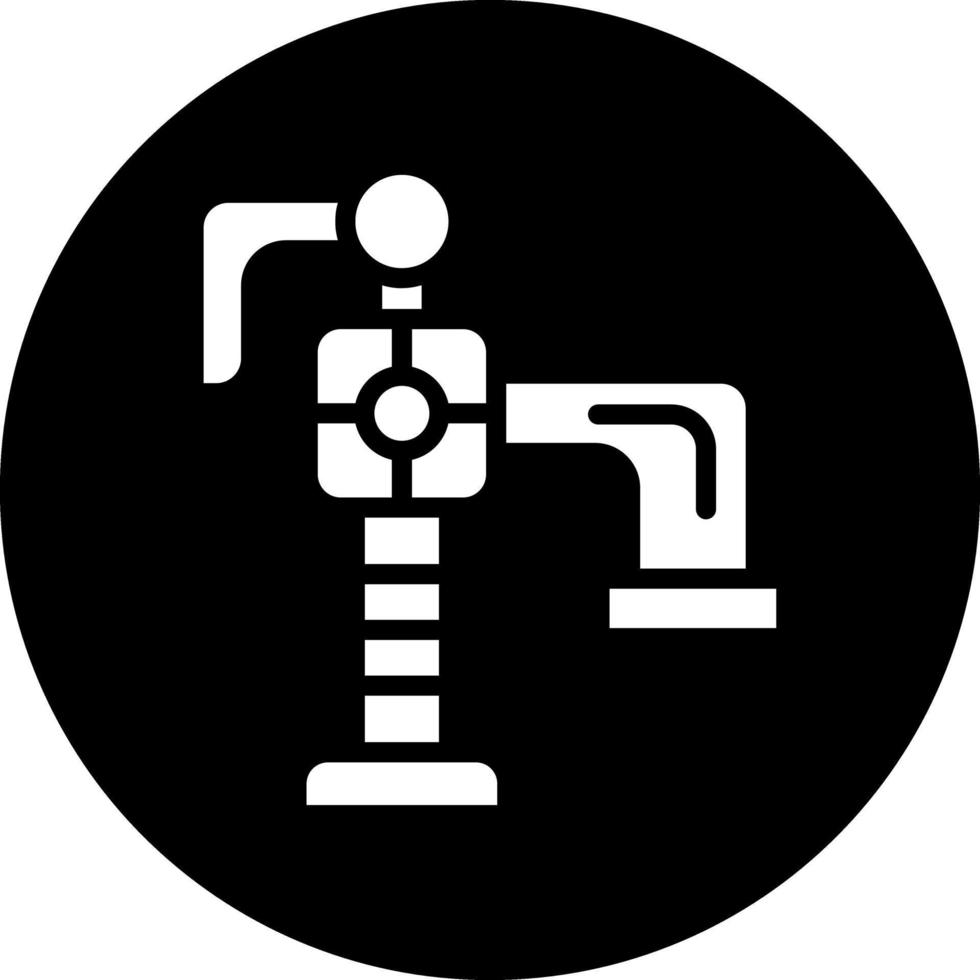 Hand Pumpe Vektor Symbol Design