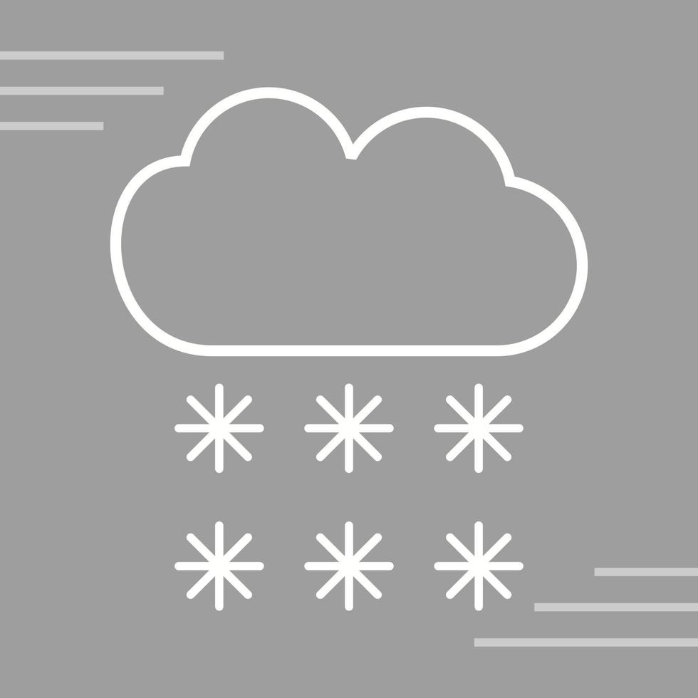 snöar vektor ikon