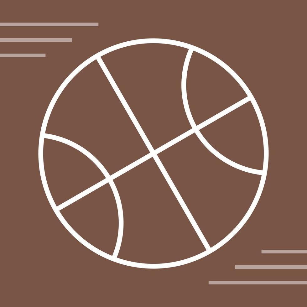 Basketball-Vektor-Symbol vektor