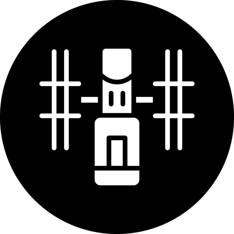 Hubble Teleskop Vektor Symbol Design