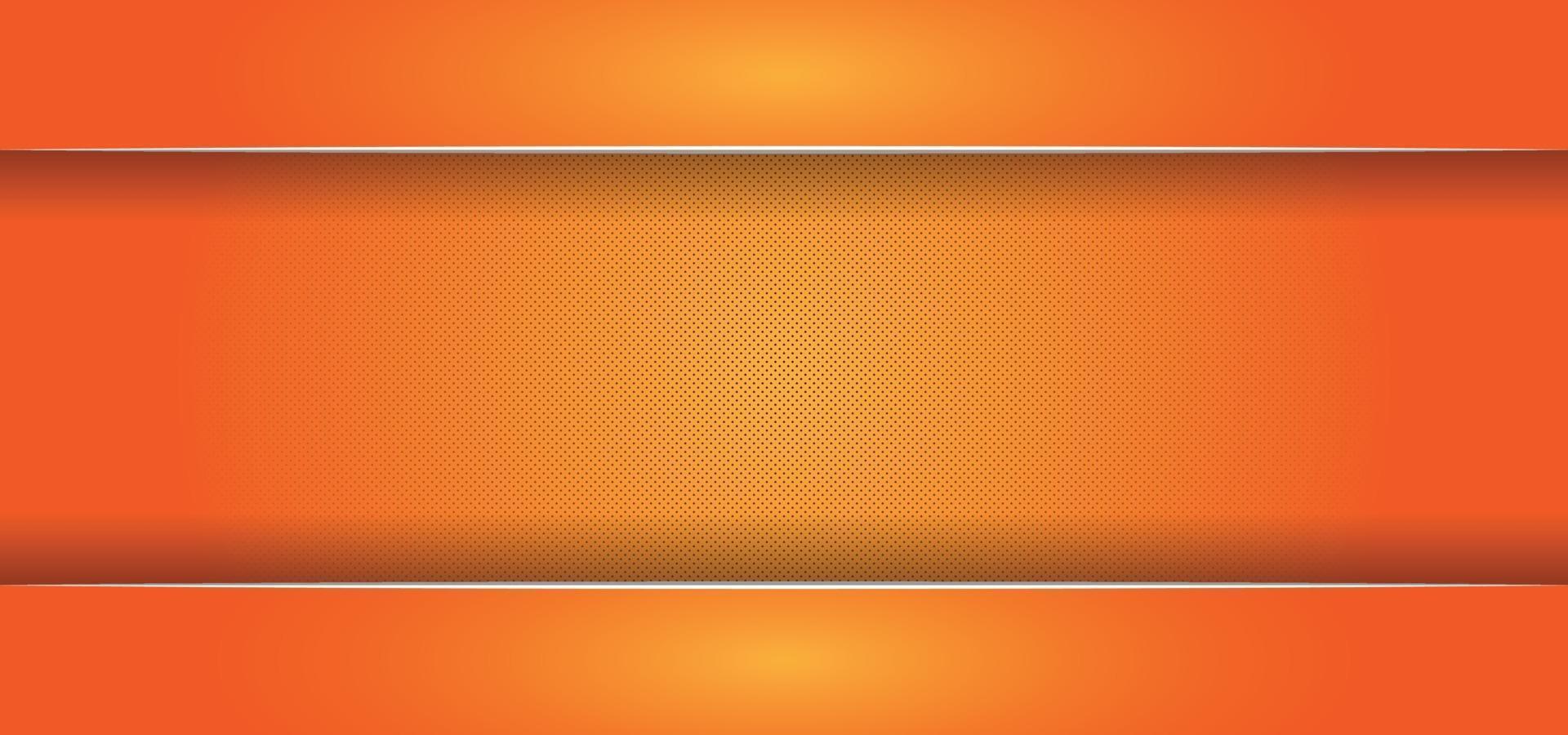 orange glansig vacker bakgrund eller banner vektor