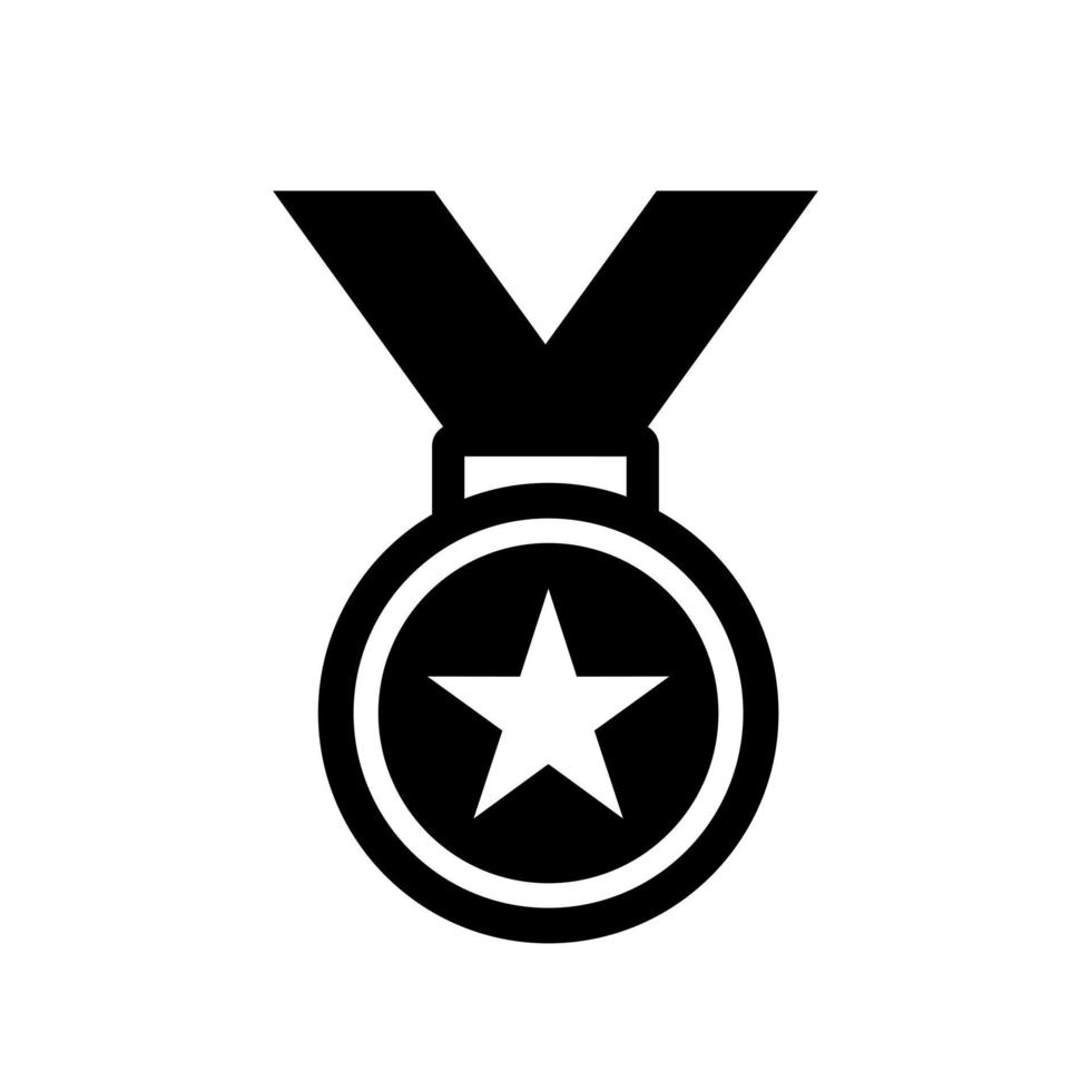 Sport Medaille Symbol Vektor im modisch Stil