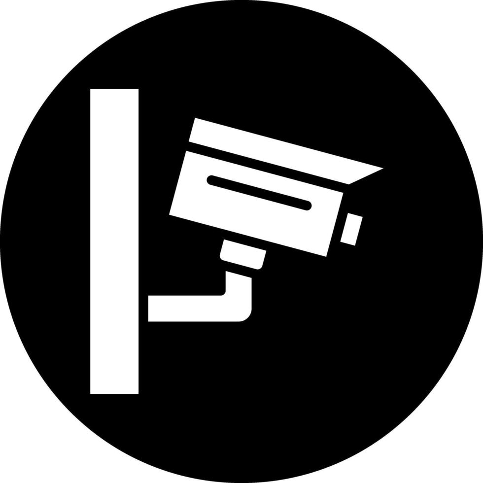 CCTV-Kamera-Vektor-Icon-Design vektor