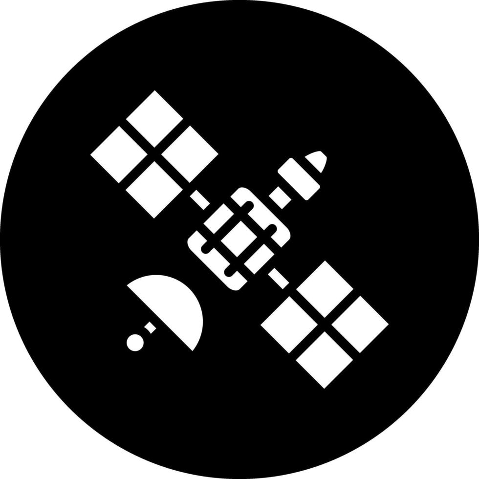 Raum Satellit Vektor Symbol Design