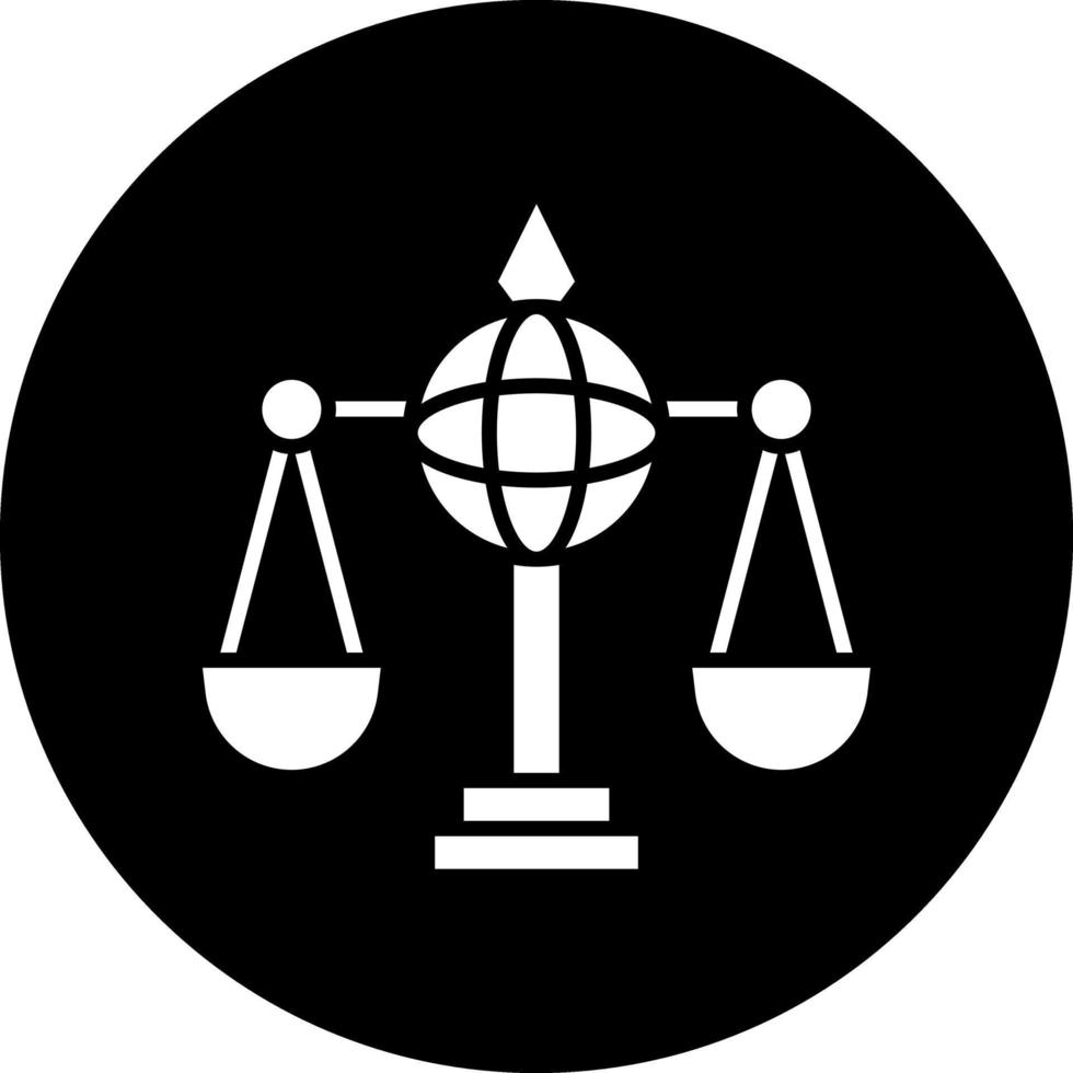 global Gesetz Vektor Symbol Design