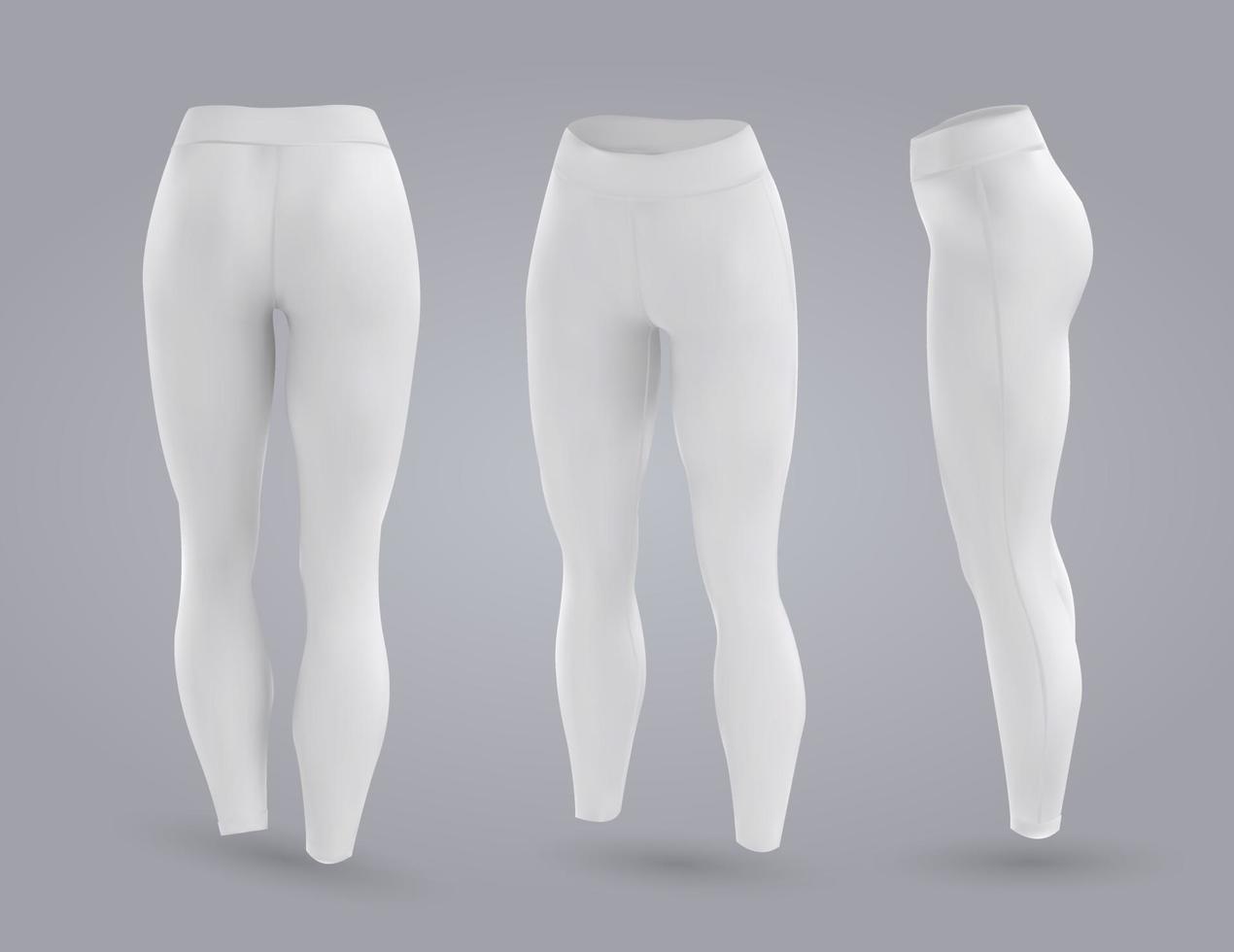 dam leggings set. vektor