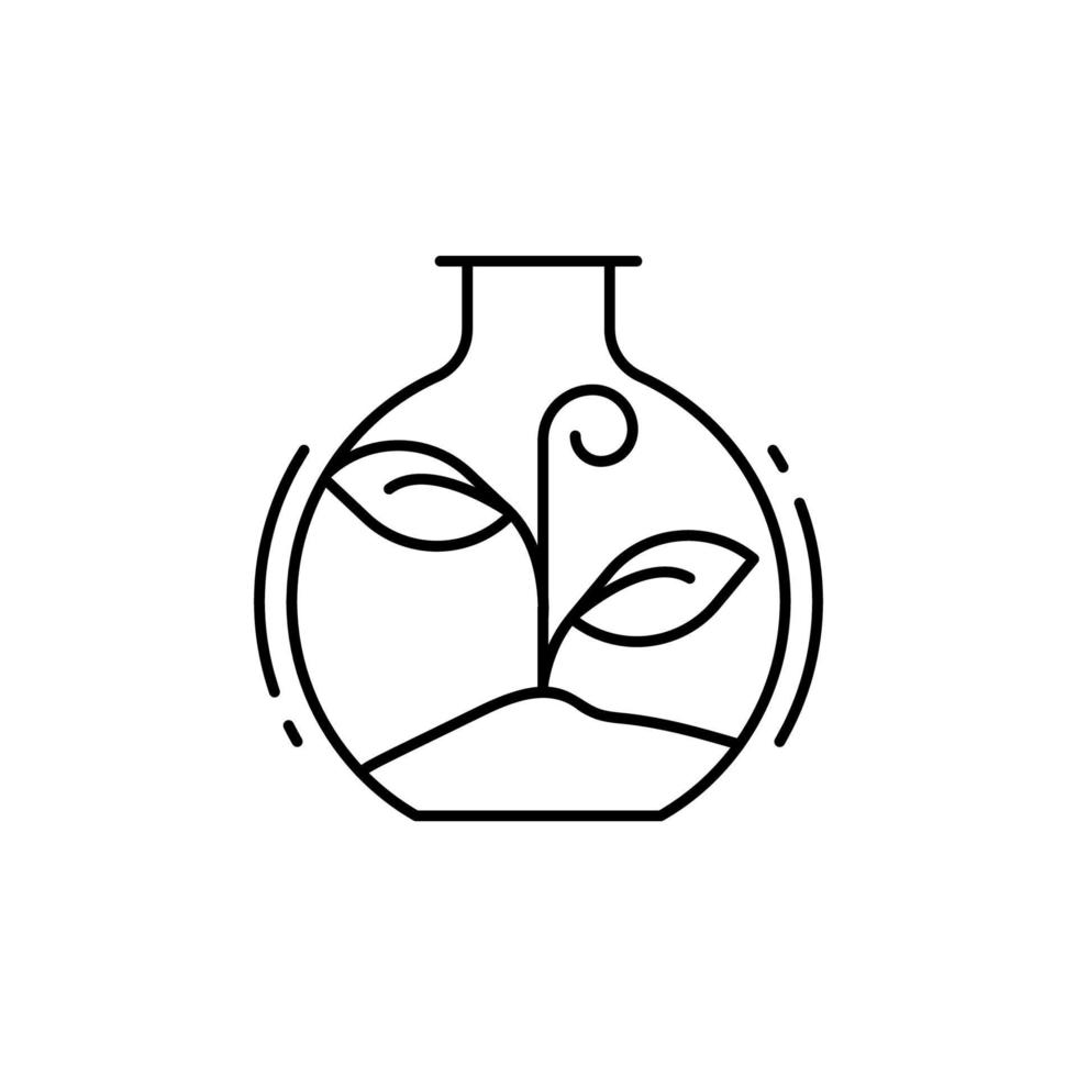 Anlage, Prüfung Tube Vektor Symbol Illustration